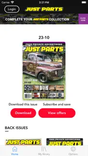 How to cancel & delete just parts magazine 1