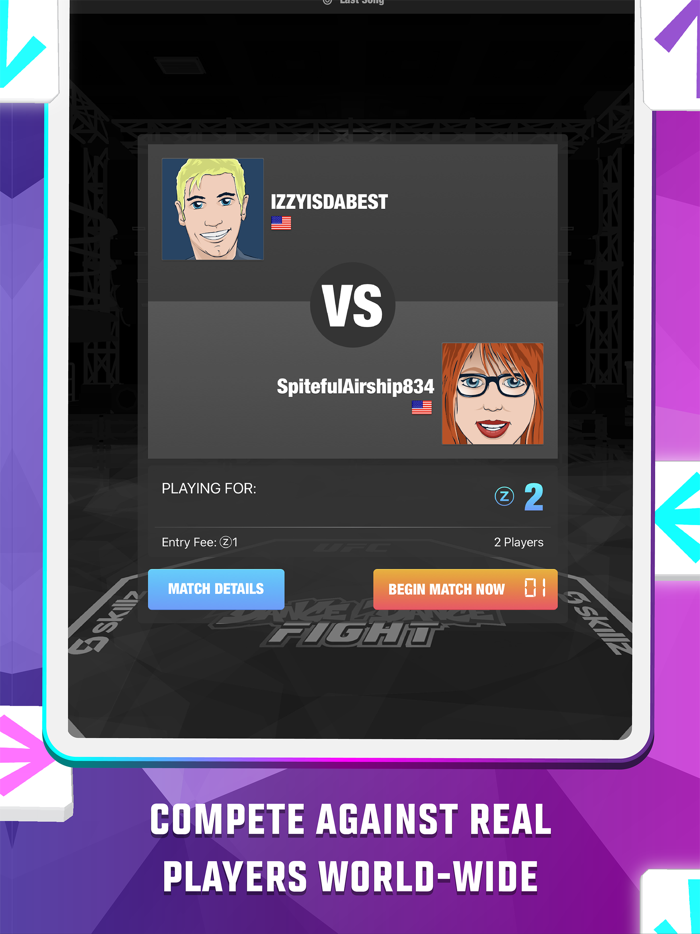 Dance Dance FIGHT UFC