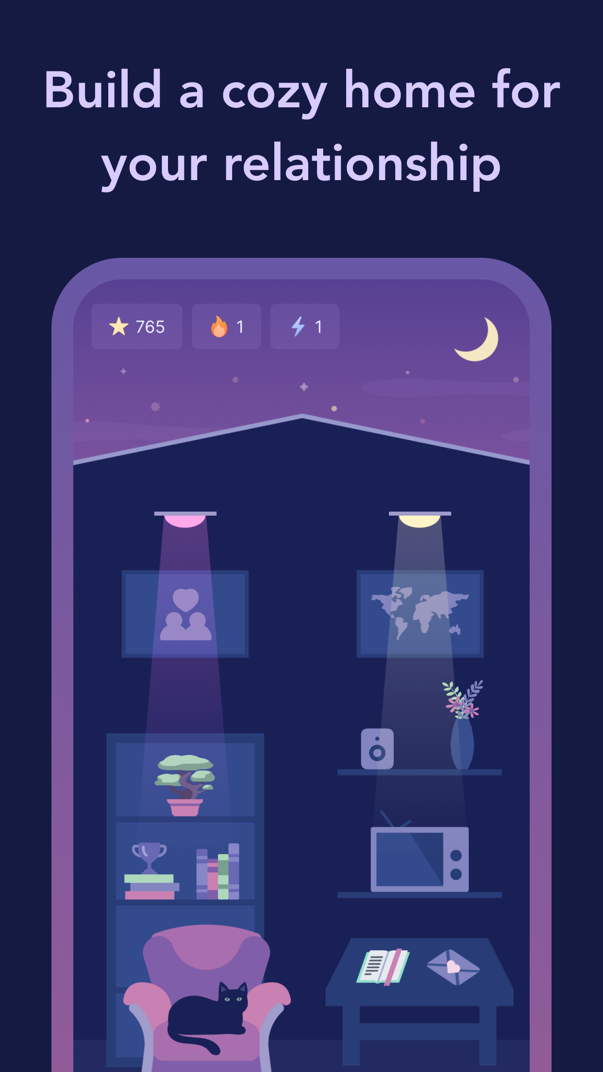 Cozy Couples: Relationship App screenshot 1