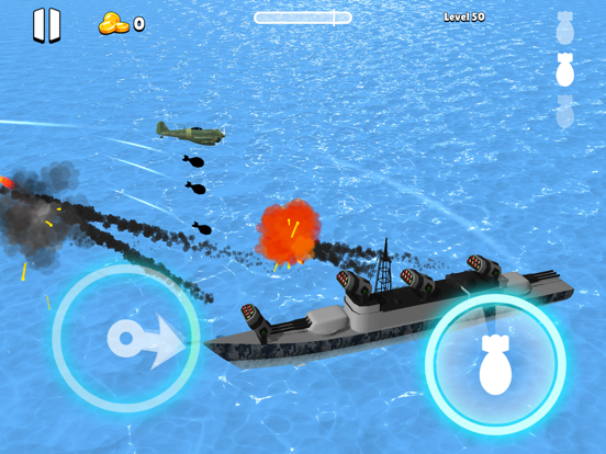 Screenshot #6 pour Bomber Ace: WW2 war plane game