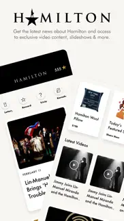 hamilton - the official app iphone screenshot 1