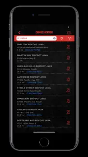 bigfoot java rewards iphone screenshot 3