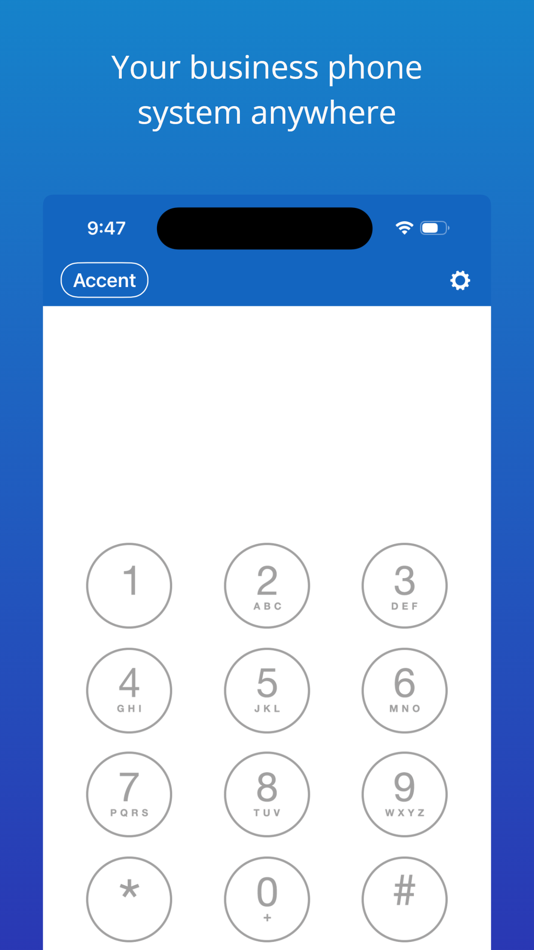 #1. Accent Cloud Phone (iOS) 由: Accent Communication Services, Inc