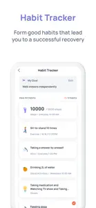 Rehabit: brain recovery habits screenshot #3 for iPhone