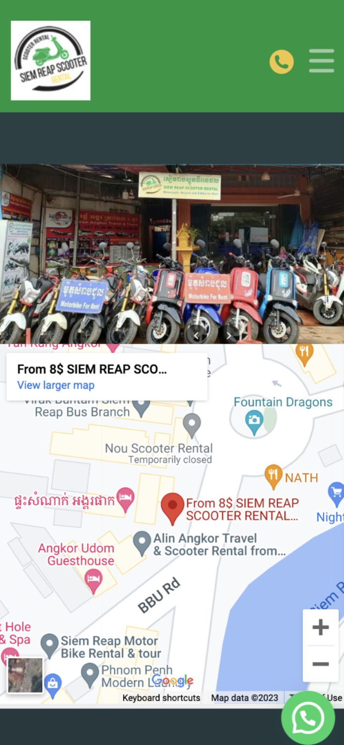 Siem Reap Scooter Rental