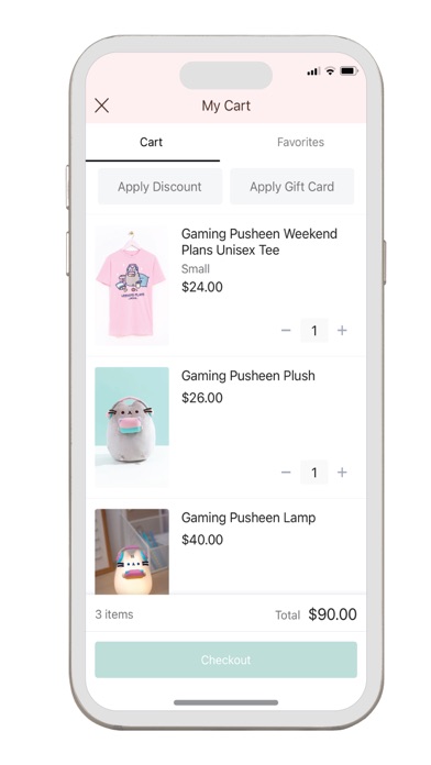 Pusheen Shop Screenshot