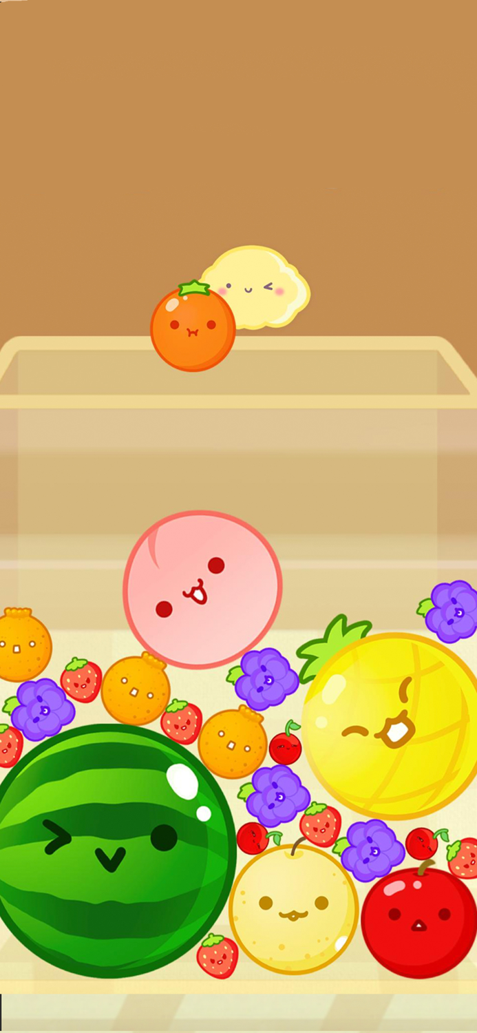Watermelon game  merge