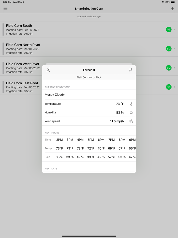 Smartirrigation Corn