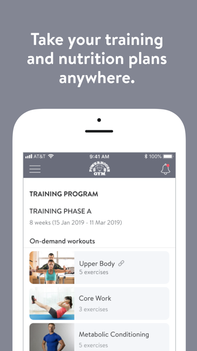 Powerhouse Gym PHG Screenshot