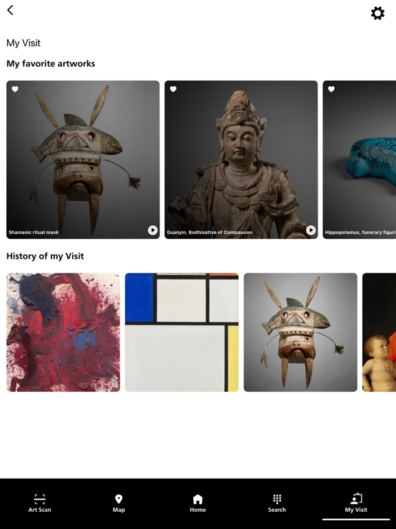 Louvre Abu Dhabi iPad screenshot 7 - Education app