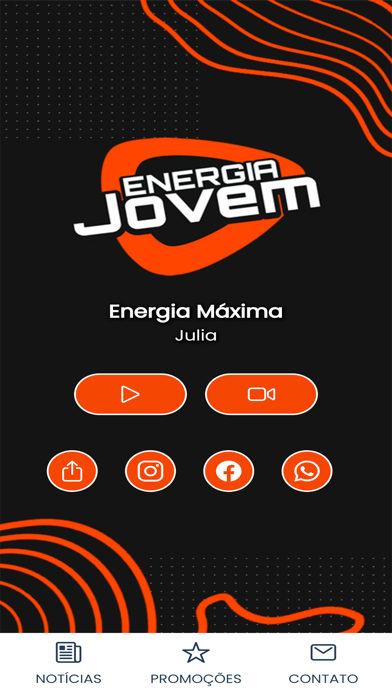 Rádio Energia Jovem Screenshot