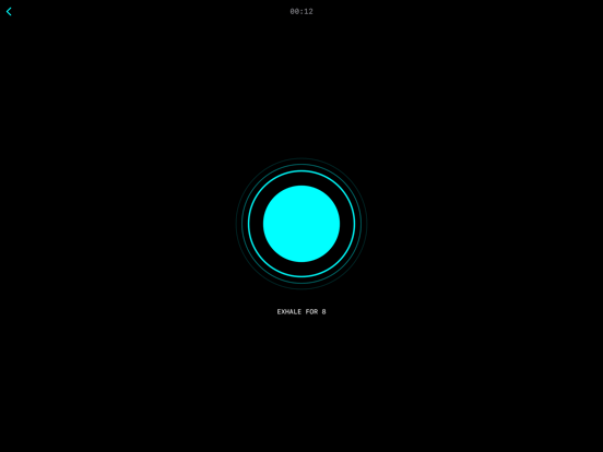 4:7:8 Breathing iPad app afbeelding 5