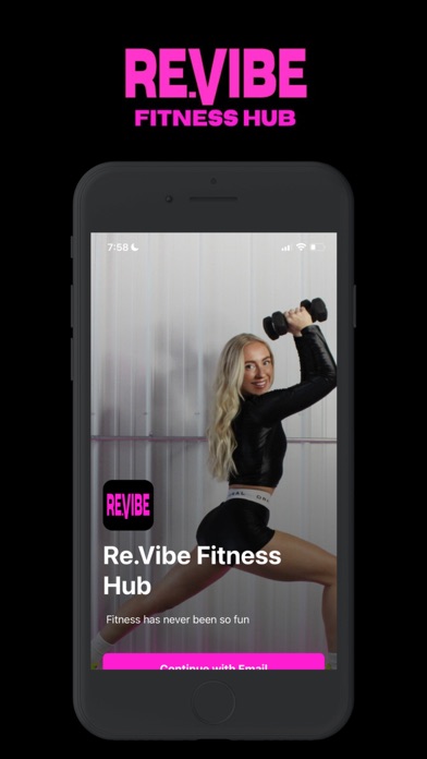 Re.Vibe Fitness Hub Screenshot