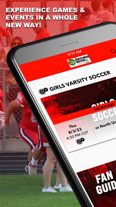 Fairbanks Athletic Department Screenshot