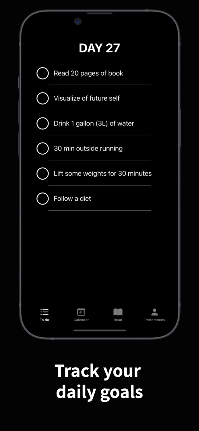 75 Tough - The Challange