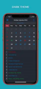 US Holiday Calendar screenshot #3 for iPhone