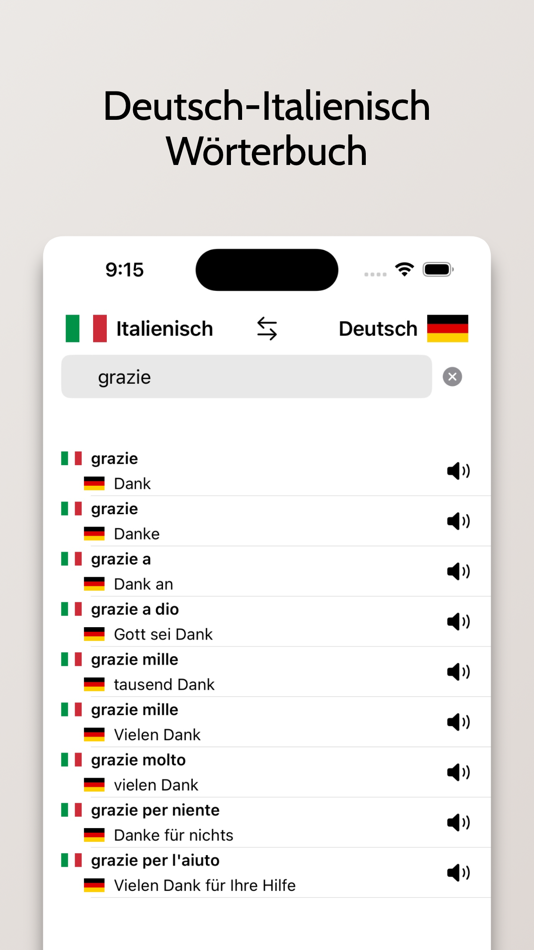 #3. Italienisch-Deutsch Wörterbuch (iOS) 由: FB PUBLISHING LLC