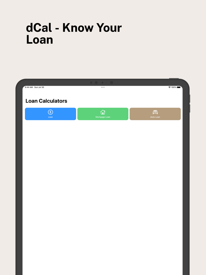 Amortization loan calculator