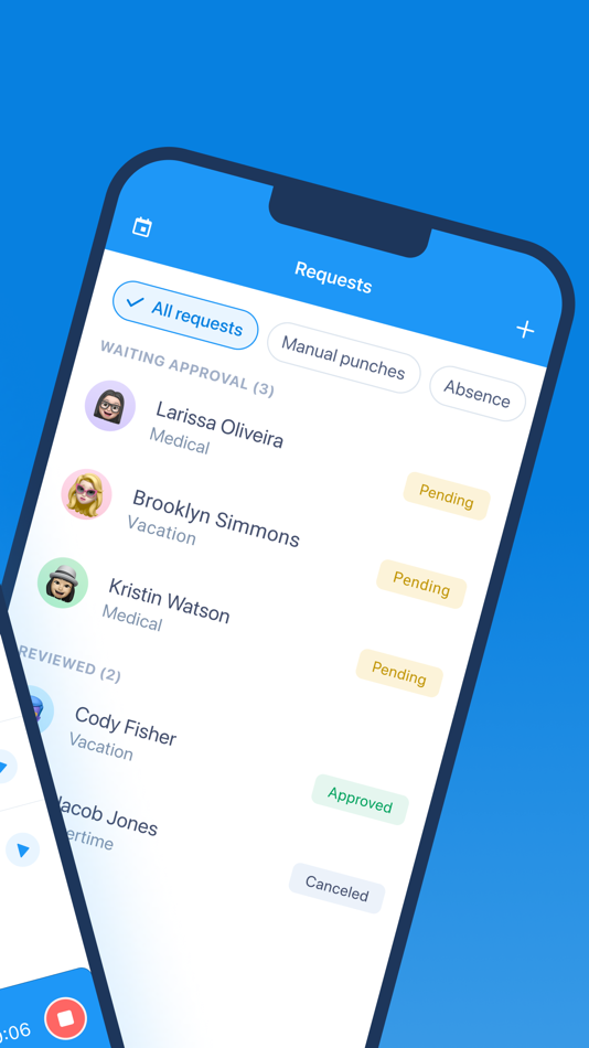 #2. Day - Time Tracker & Timesheet (iOS) Podle: OiTchau