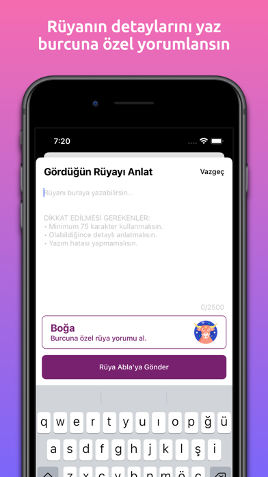 Rüya Yorumlat & Tabirini Öğren Screenshot