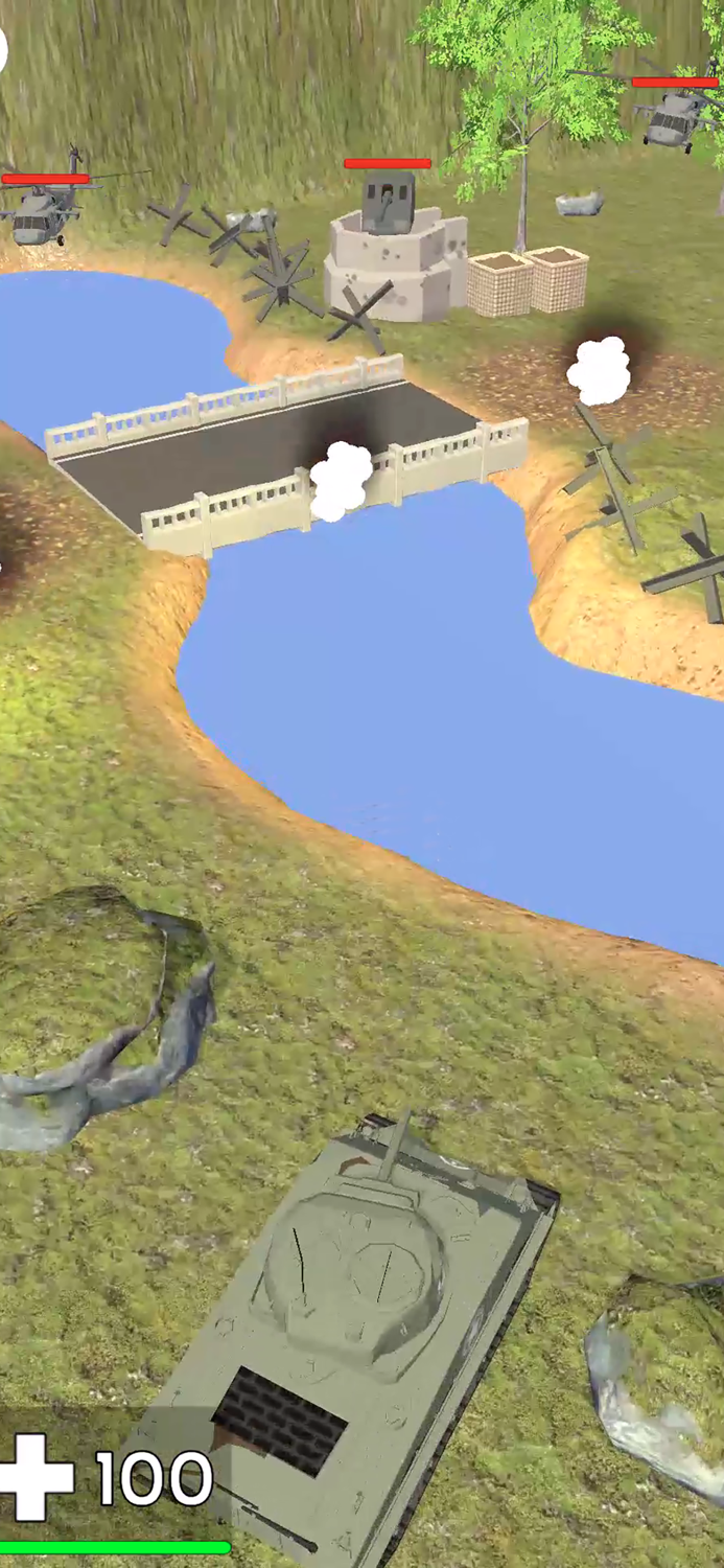 Tank Battle for Territory