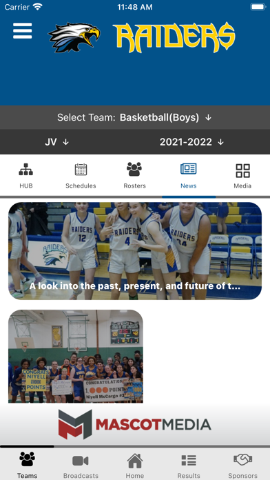 North Brunswick Athletics Screenshot