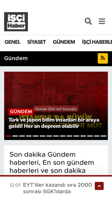 İşçi Haber Screenshot