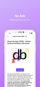 CDSM - Cintron Dyslexia Music screenshot #2 for iPhone