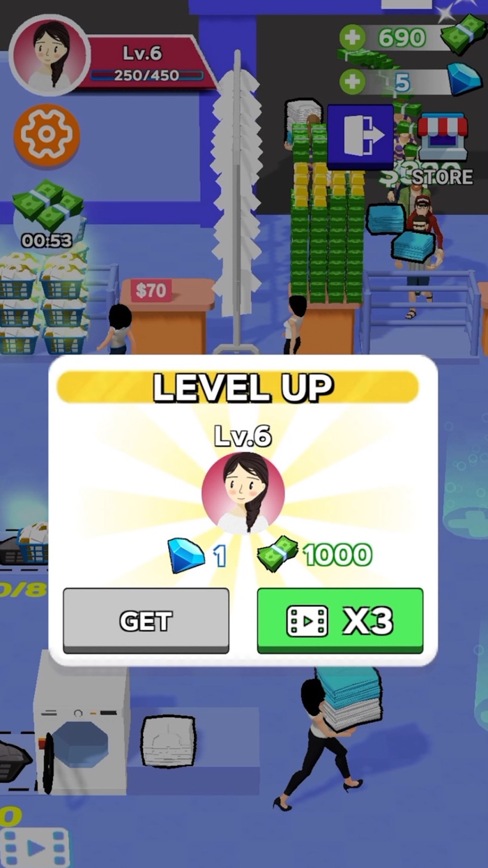 Laundry Tycoon - Business Sim