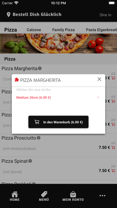 Bestell Dich Glücklich Screenshot