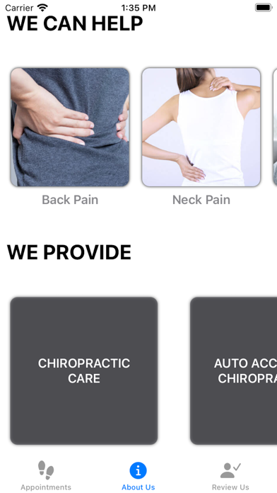 Commonwealth Fmly Chiropractic Screenshot