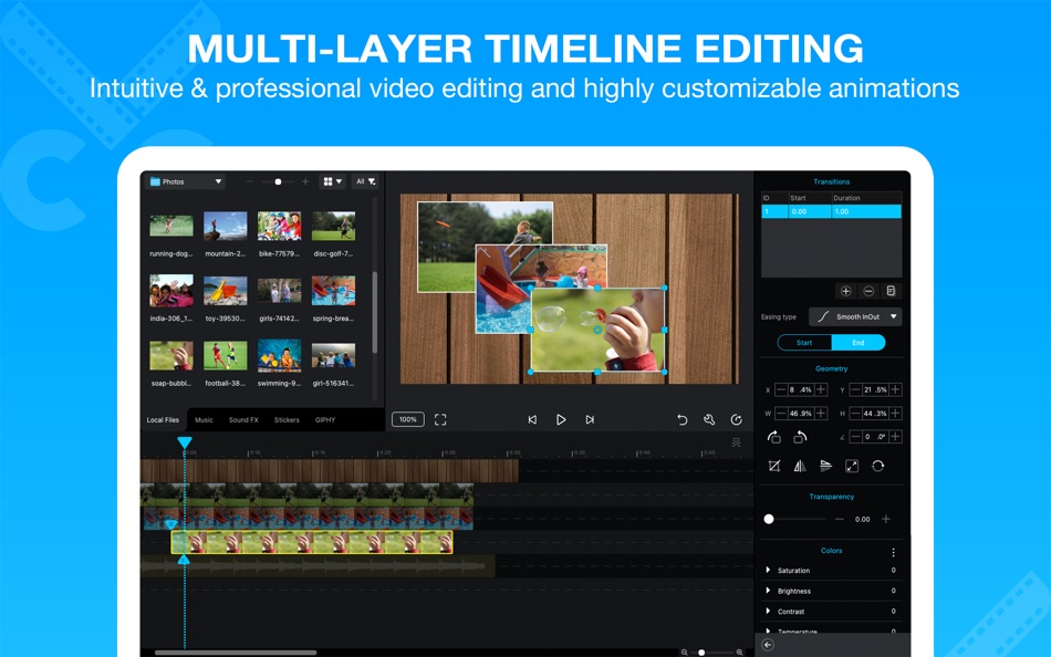 #1. Cute CUT Pro - Movie Maker (macOS) بواسطة: 波 余