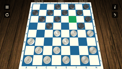 Checkers - Two player Screenshot