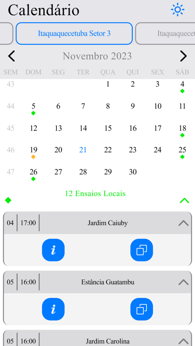 Musical Events Itaqua Ferraz Screenshot