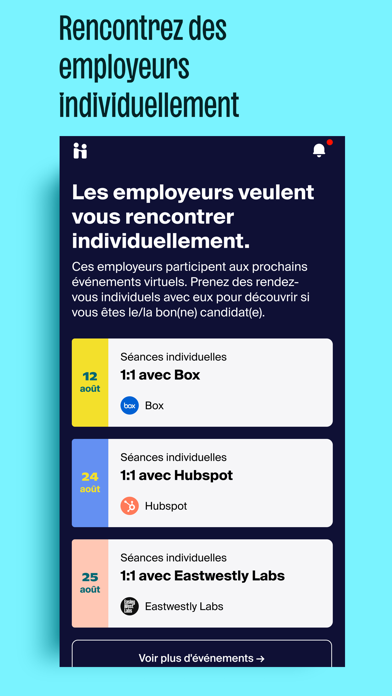 Screenshot #1 pour Handshake Jobs & Careers