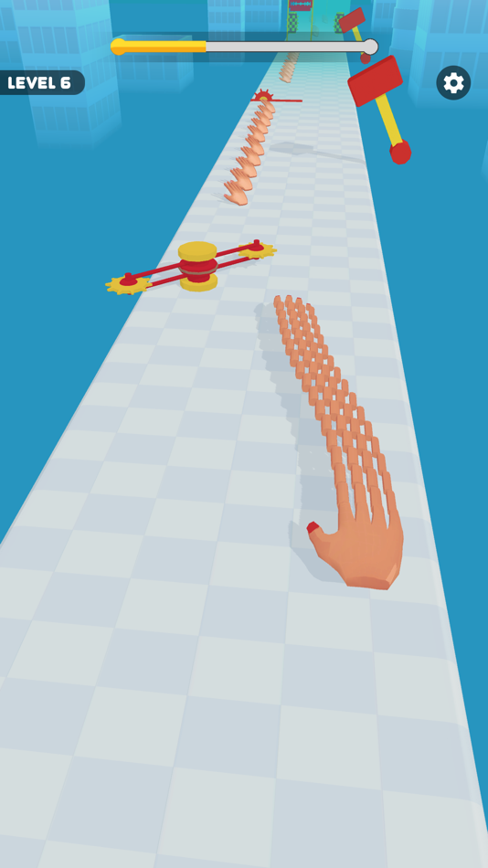 #3. Finger Stack (iOS) Ved: Seher Anwar