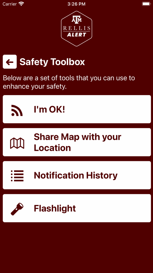 #4. RELLIS Alert (iOS) 由: The Texas A&M University System CSE
