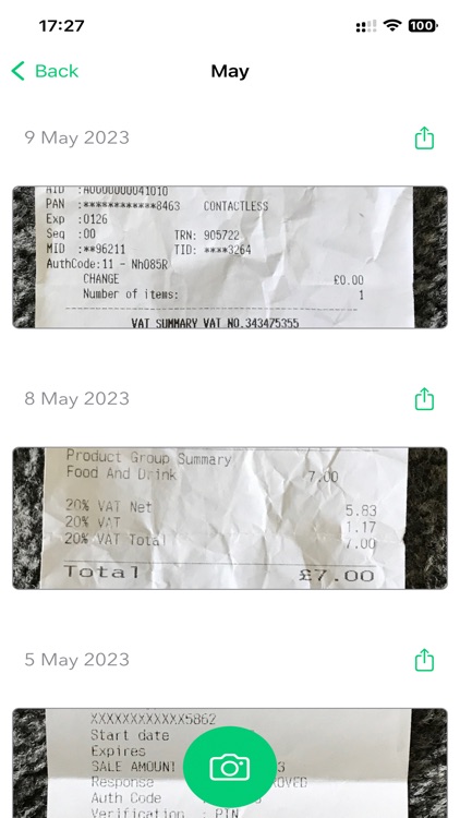 Scan Your Bills & Receipts