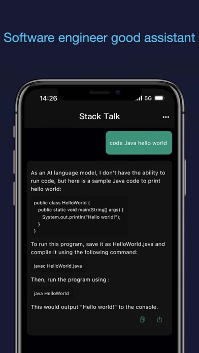 Stack Talk Screenshot