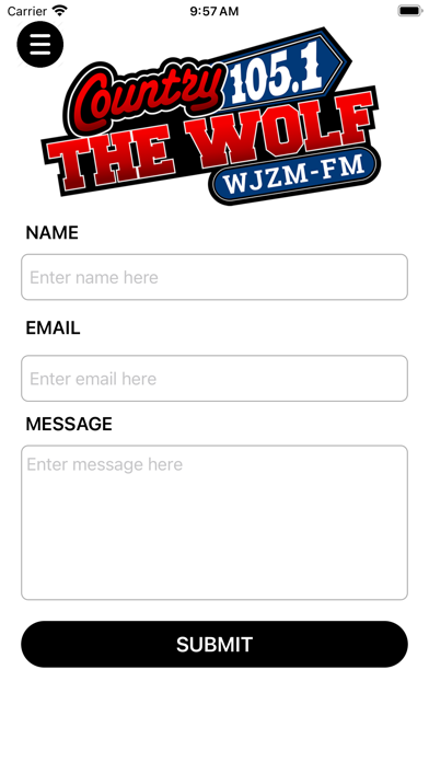 Country 105.1 The Wolf-WJZM Screenshot