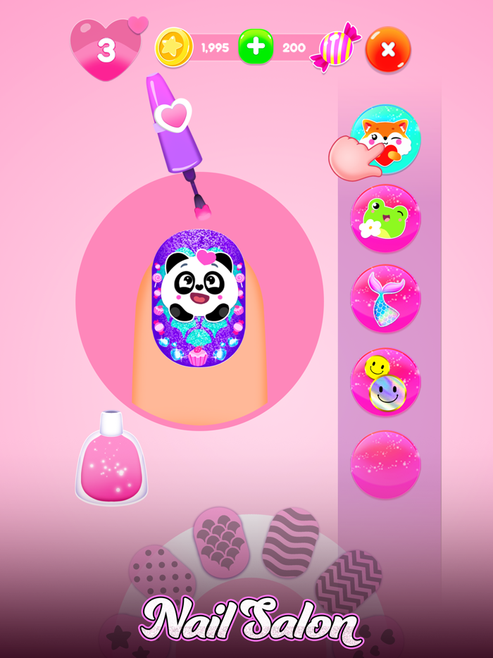 Hair Salon and Dress Up Girl