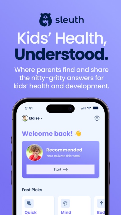 Sleuth: Child Health Tracker