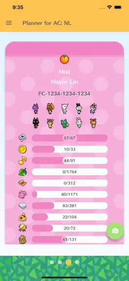 Game screenshot Planner for AC: NL apk