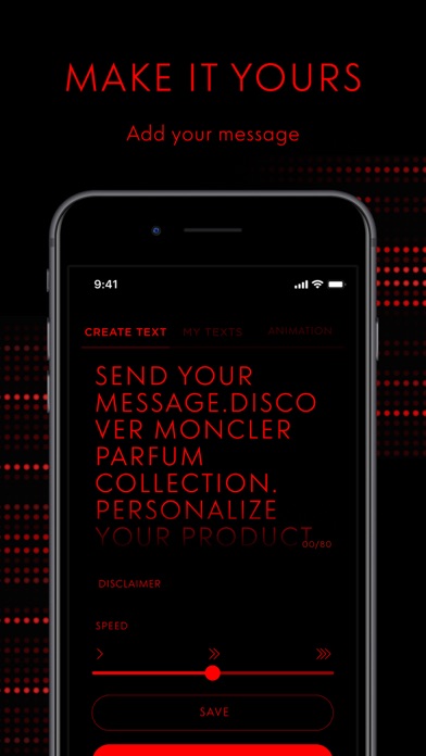 Moncler Parfum - Official App Screenshot