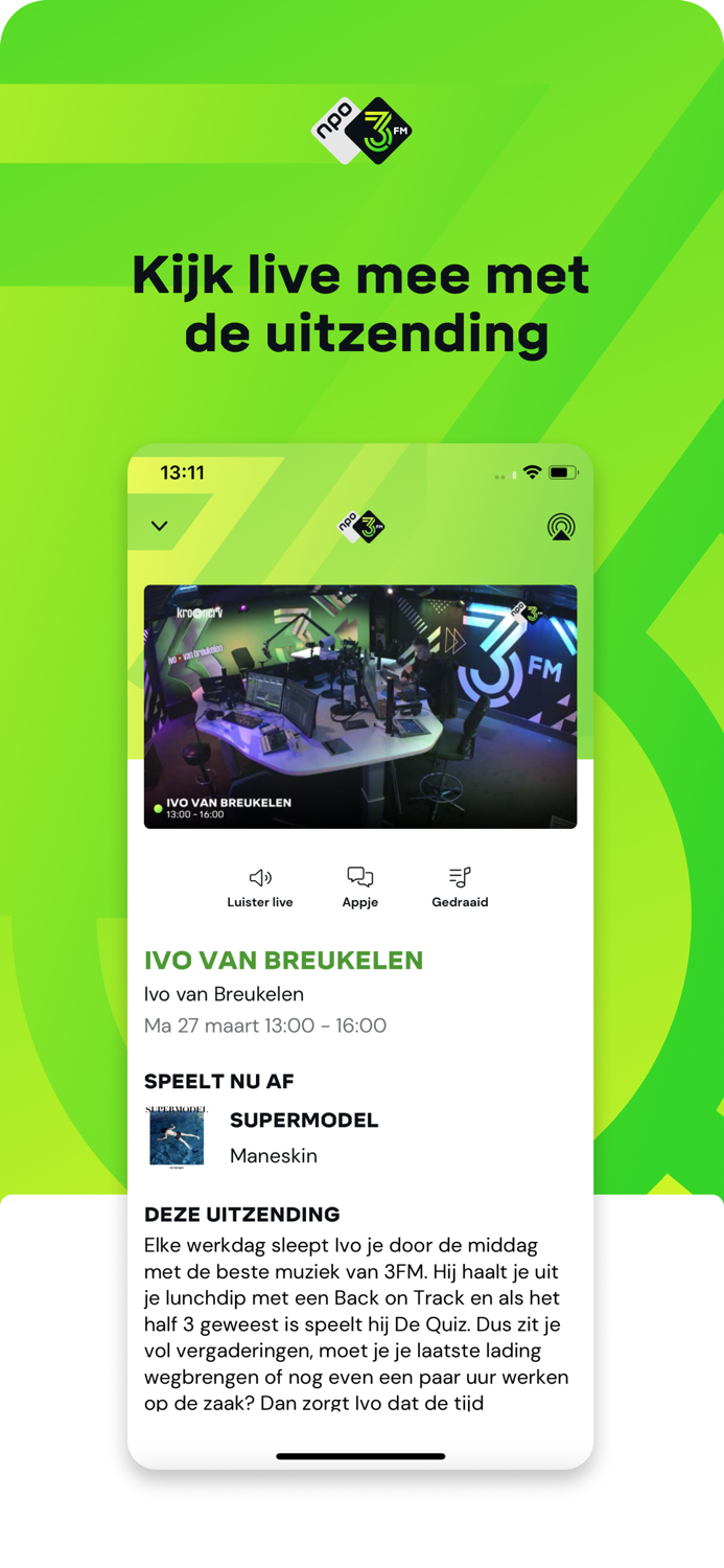 NPO 3FM - We Want More