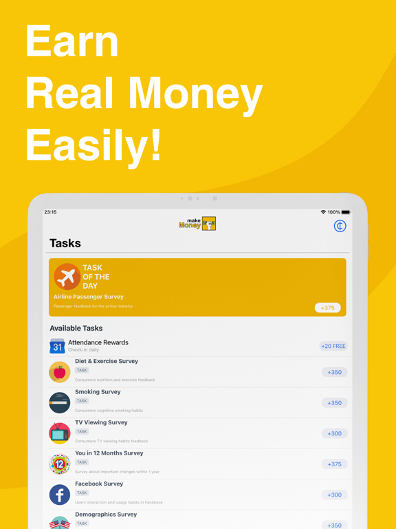 Screenshot #4 pour Make Money - Earn Easy Cash