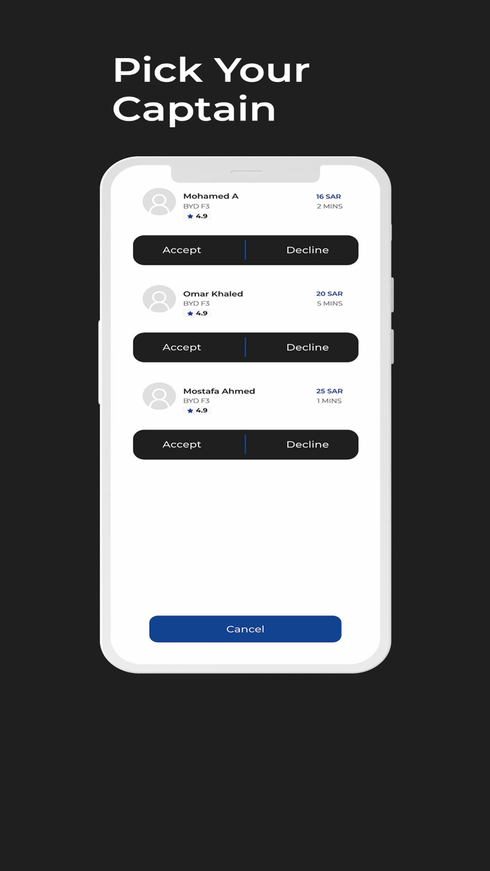 Captain Ask - أطلب سيارة