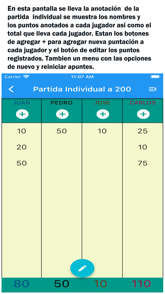 #9. Dominó Score FS (iOS) By: Francisco Flete