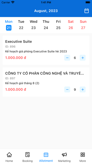 TravelLink Hotel Partner Screenshot