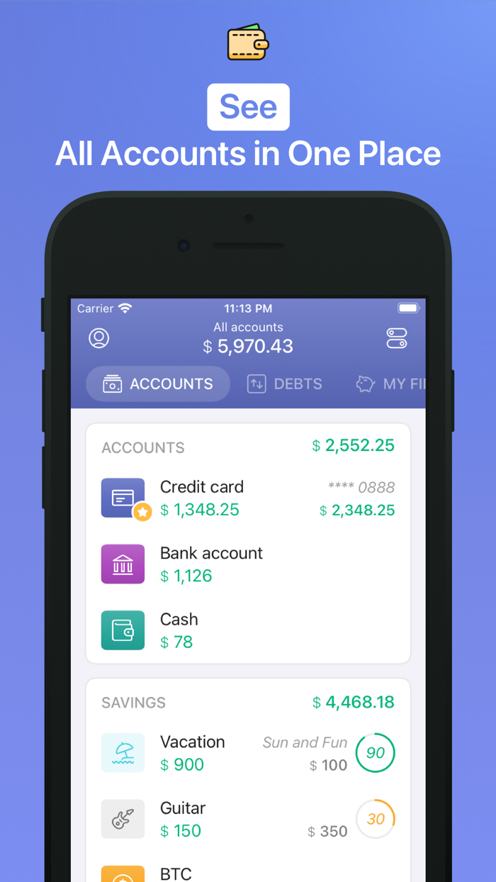 1Money Expense Tracker